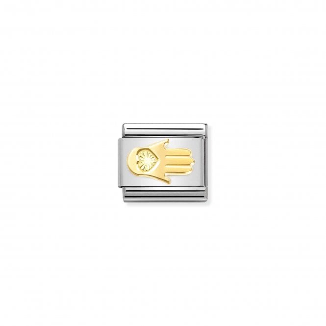 NOMINATION ITALY Classic Bonded Yellow Gold Diamond-Coated Hand Charm
