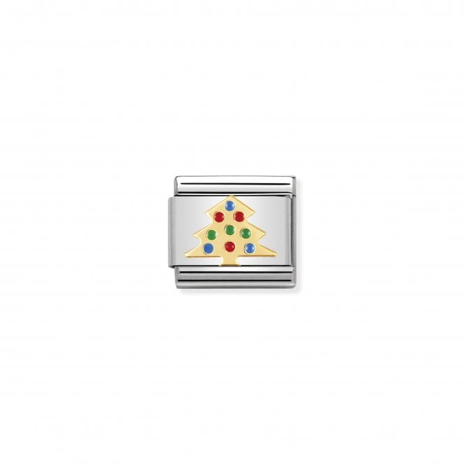 NOMINATION ITALY Classic Coloured Christmas Tree Charm