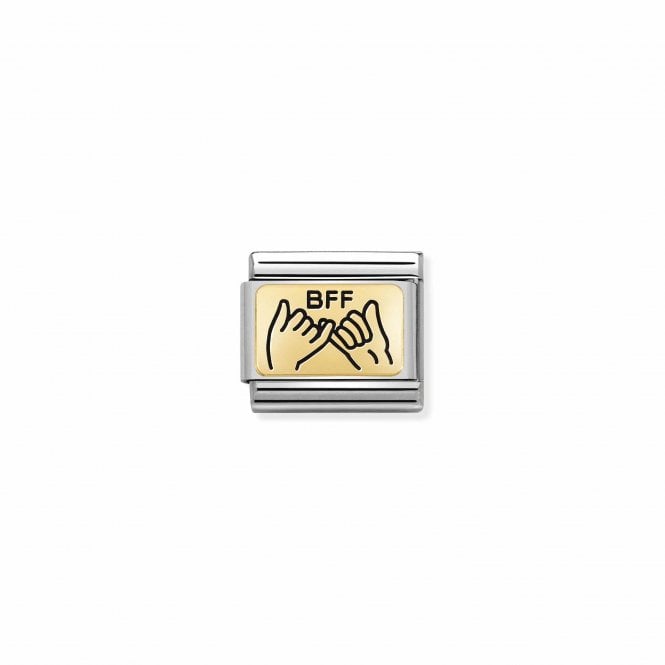 NOMINATION ITALY Classic Gold BFF Hands Charm