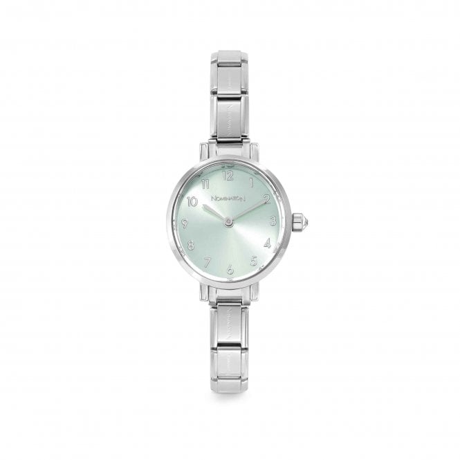 NOMINATION ITALY Classic Paris Oval Sunray Sage Green Watch