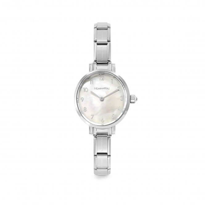 NOMINATION ITALY Classic Paris Oval White Mother of Pearl Watch