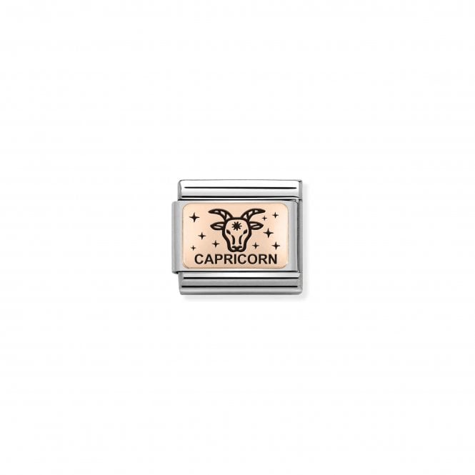 NOMINATION ITALY Classic Rose Gold Capricorn Charm