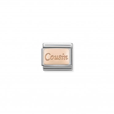 Classic Rose Gold Cousin Charm