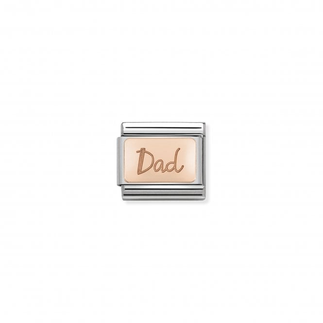 NOMINATION ITALY Classic Rose Gold Dad Charm