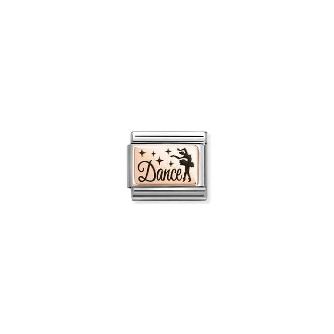 NOMINATION ITALY Classic Rose Gold Dance with Ballerina Charm