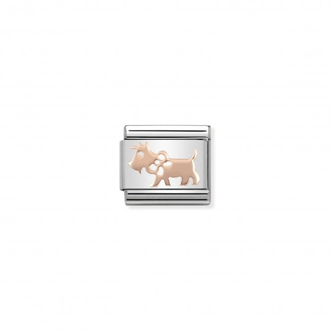 NOMINATION ITALY Classic Rose Gold Dog Charm