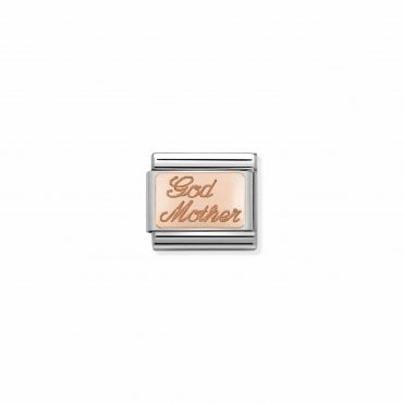 Classic Rose Gold God Mother Charm