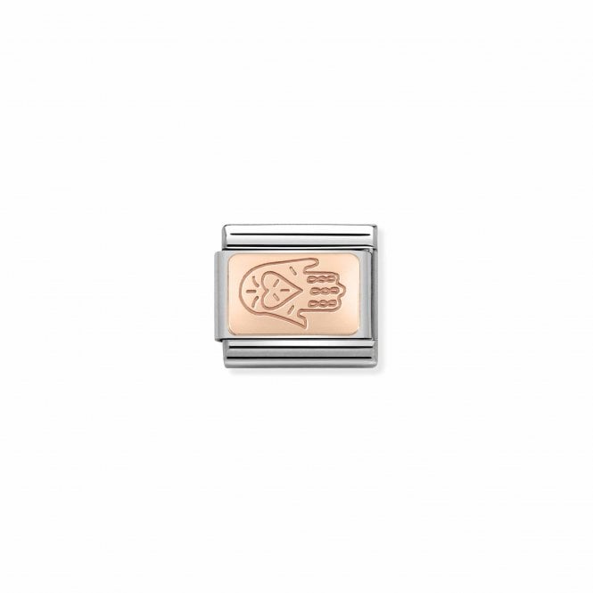 NOMINATION ITALY Classic Rose Gold Hand of Fatima Charm