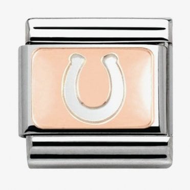 Classic Rose Gold Horseshoe Charm
