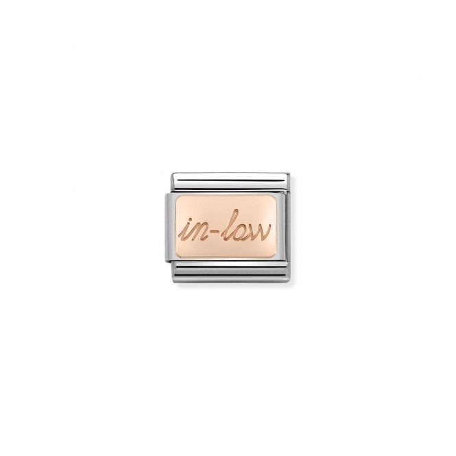 NOMINATION ITALY Classic Rose Gold In Law Charm