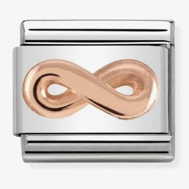Classic Rose Gold Infinity Symbol Charm