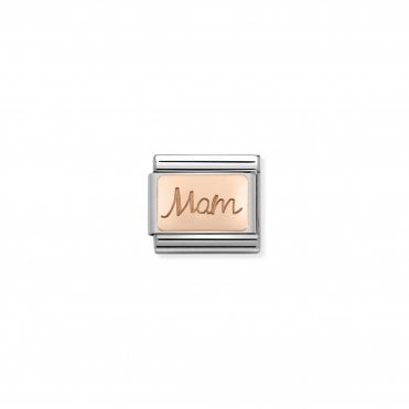 Classic Rose Gold Mam Charm