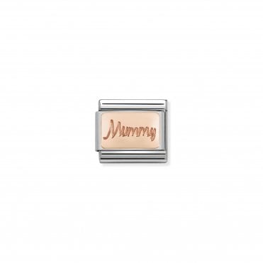 Classic Rose Gold Mummy Charm