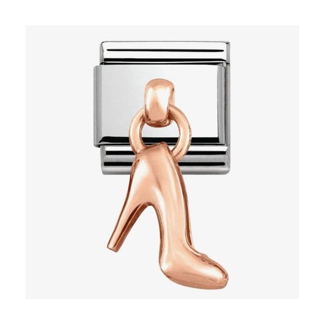 NOMINATION ITALY Classic Rose Gold Pendant High Heel Shoe Charm