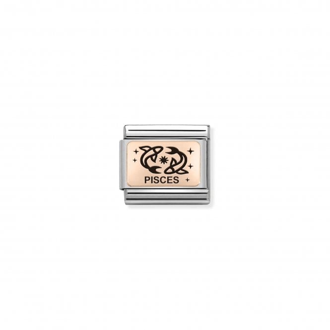 NOMINATION ITALY Classic Rose Gold Pisces Charm