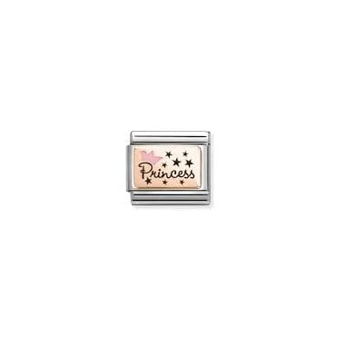 Classic Rose Gold Princess Charm