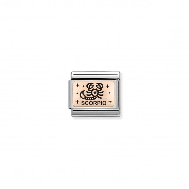 NOMINATION ITALY Classic Rose Gold Scorpio Charm
