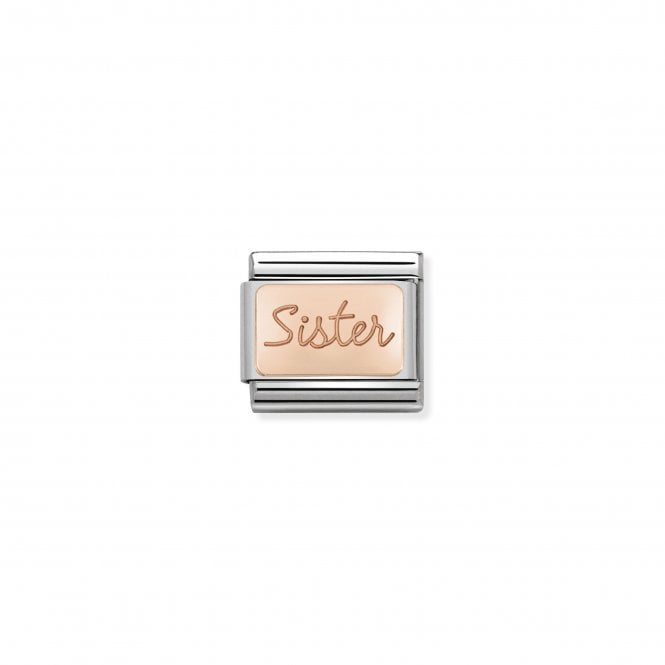 NOMINATION ITALY Classic Rose Gold Sister Charm