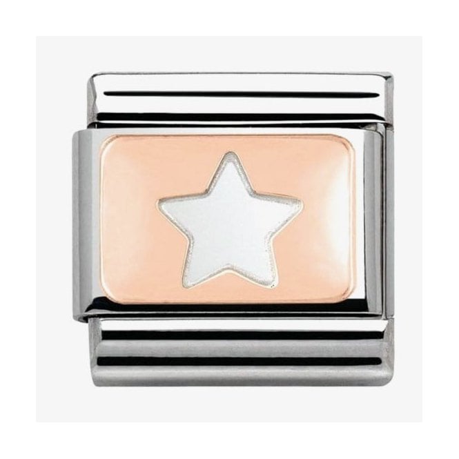 NOMINATION ITALY Classic Rose Gold Star Charm