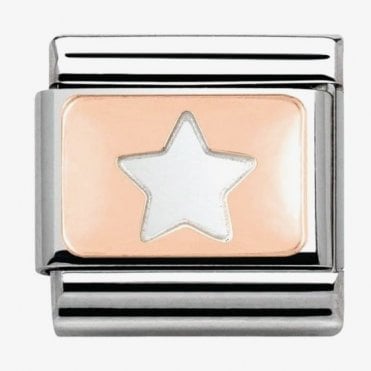 Classic Rose Gold Star Charm