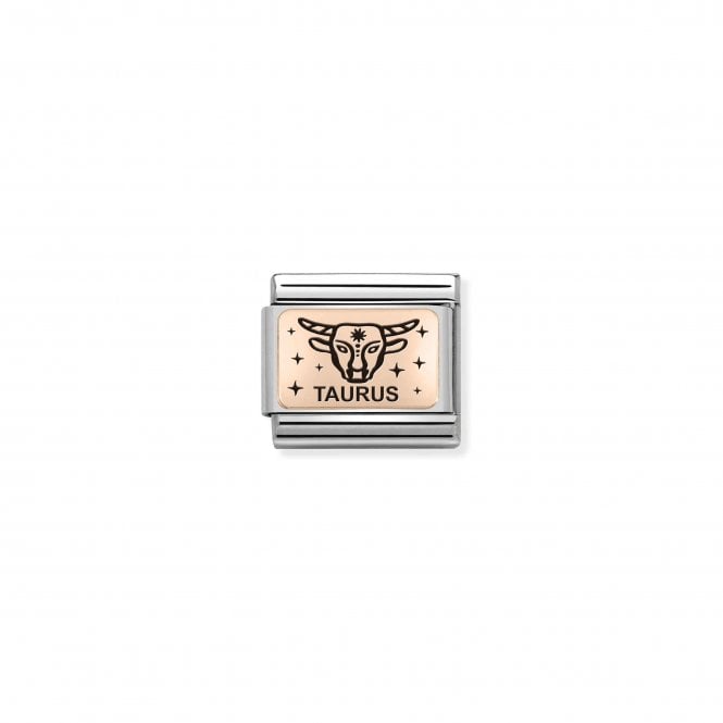 NOMINATION ITALY Classic Rose Gold Taurus Charm