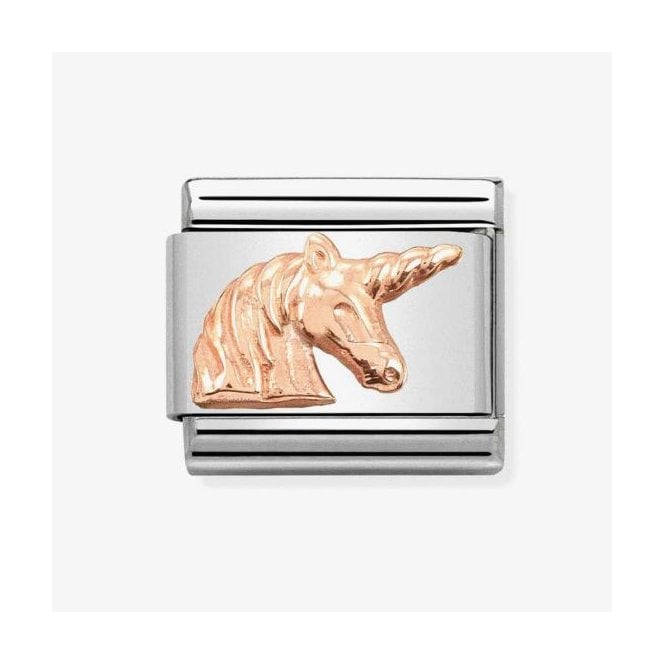 NOMINATION ITALY Classic Rose Gold Unicorn Charm