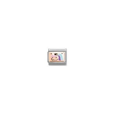 Classic Rose Gold Unicorn Charm