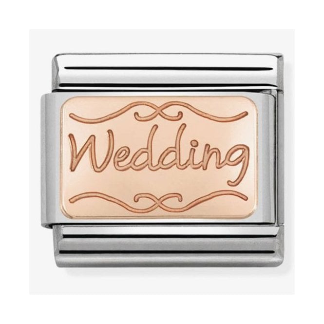 NOMINATION ITALY Classic Rose Gold Wedding Charm