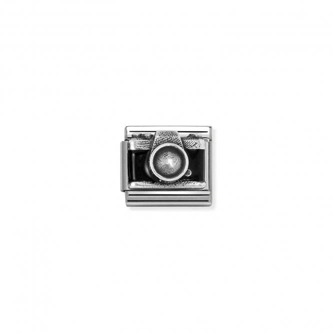 NOMINATION ITALY Classic Silver Black Camera Charm