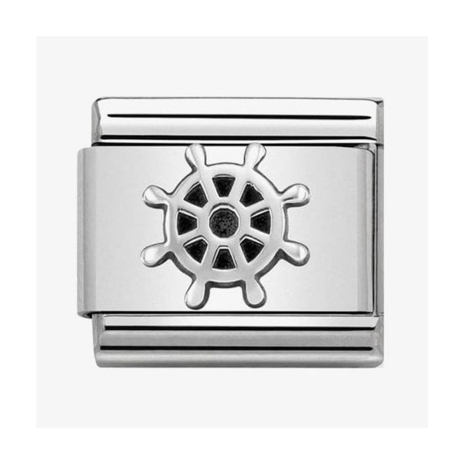 NOMINATION ITALY Classic Silver Boat Wheel Charm