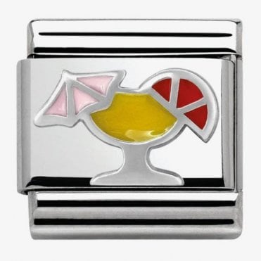 Classic Silver Cocktail Charm
