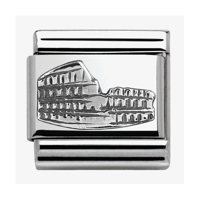 NOMINATION ITALY Classic Silver Colosseum Charm