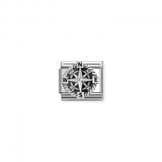 NOMINATION ITALY Classic Silver Compass Charm