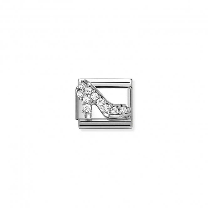 NOMINATION ITALY Classic Silver CZ High Heel Charm