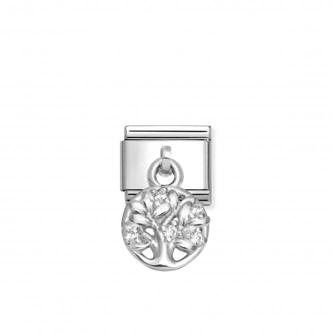 NOMINATION ITALY Classic Silver Dangle Tree of Life Charm