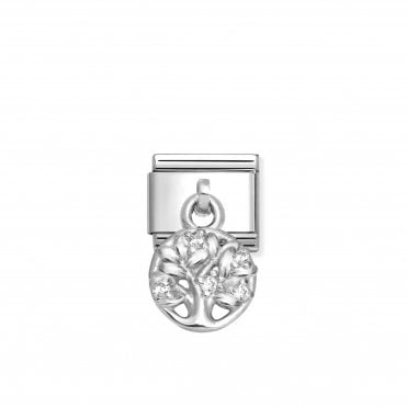 Classic Silver Dangle Tree of Life Charm
