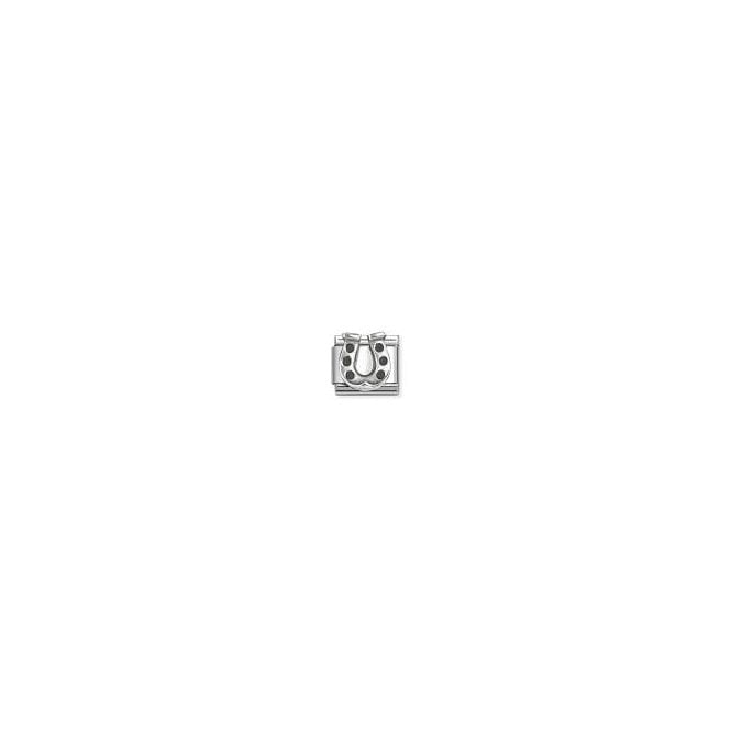 NOMINATION ITALY Classic Silver Danish Horseshoe Charm