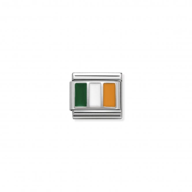 NOMINATION ITALY Classic Silver & Enamel Ireland Charm