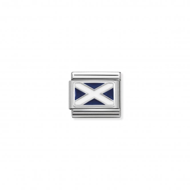NOMINATION ITALY Classic Silver & Enamel Scotland Charm