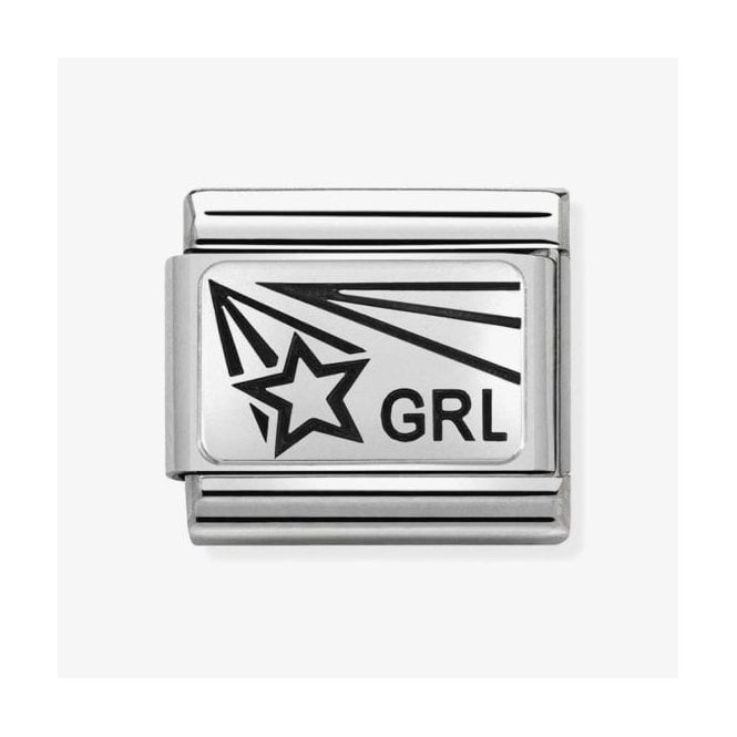 NOMINATION ITALY Classic Silver Girl Power Charm