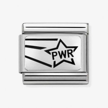 Classic Silver Girl Power Charm