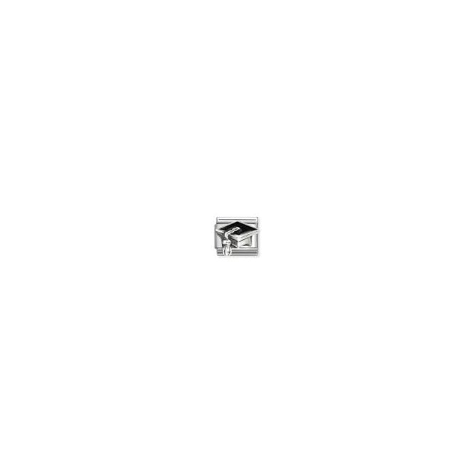 NOMINATION ITALY Classic Silver Graduation Hat Charm