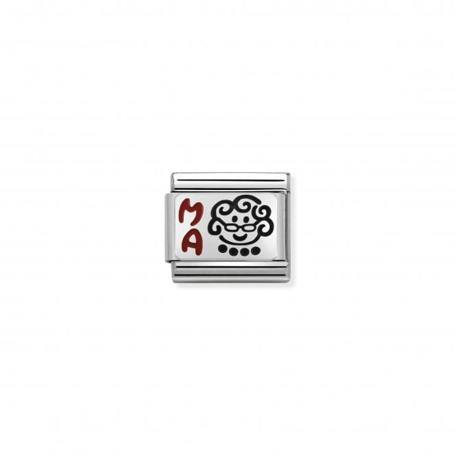 NOMINATION ITALY Classic Silver Grandma Face Charm
