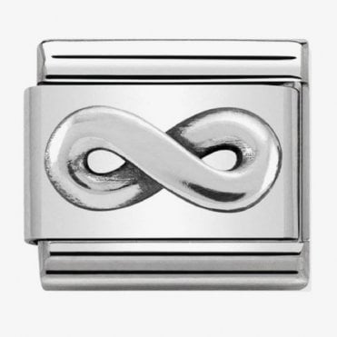 Classic Silver Infinity Symbol Charm