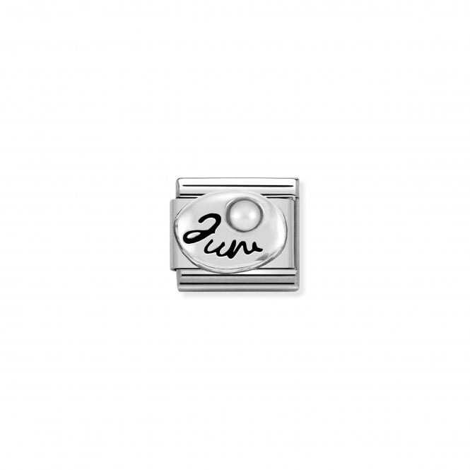 NOMINATION ITALY Classic Silver June Pearl Charm