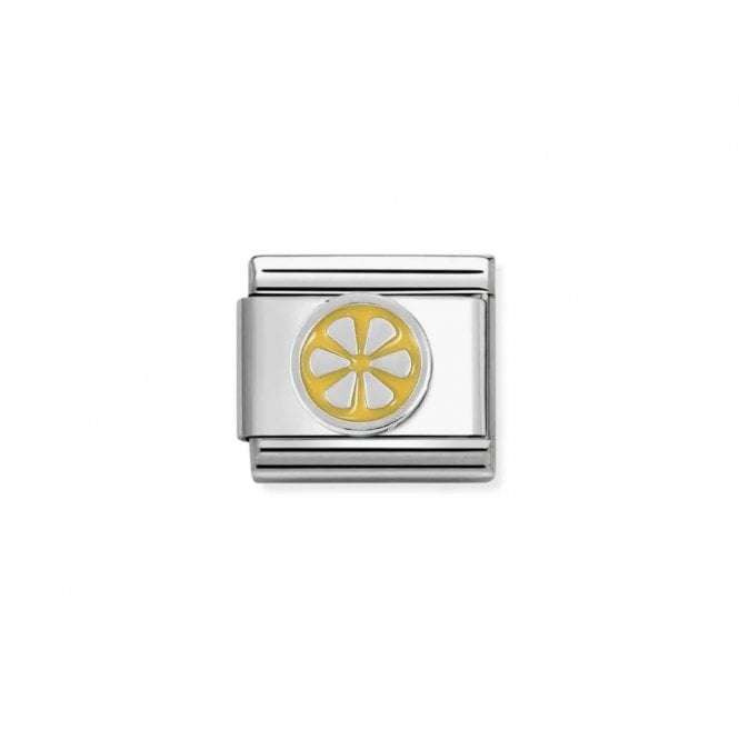 NOMINATION ITALY Classic Silver Lemon Slice Charm