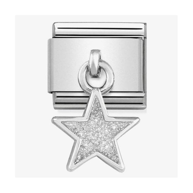 NOMINATION ITALY Classic Silver Pendant Glitter Star Charm
