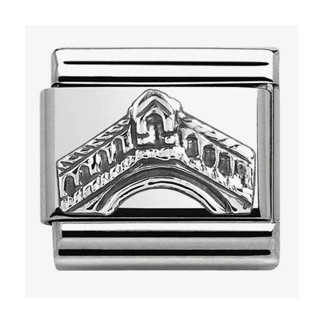 NOMINATION ITALY Classic Silver Rialto Bridge Charm