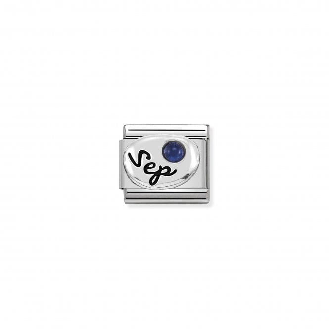 NOMINATION ITALY Classic Silver September Sapphire Charm