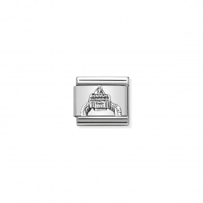 NOMINATION ITALY Classic Silver St. Peter's Square Charm